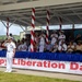 Sailors from USS John Finn March in Liberation Day Parade during Saipan Port Visit