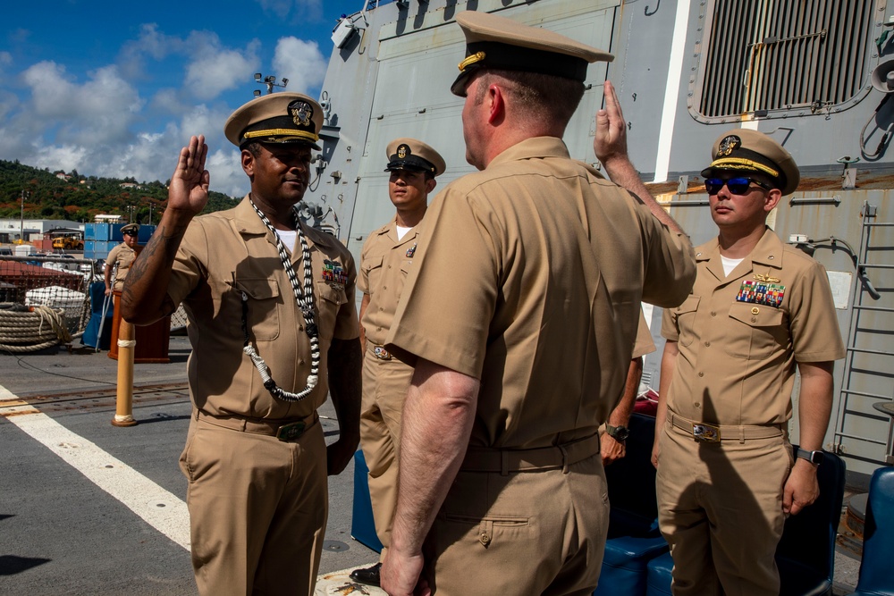 USS John Finn (DDG 113) Holds Commissioning Ceremony