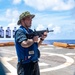 Sailors Aboard USS John Finn (DDG 113) Conduct Small-Arms Re-Qualifications