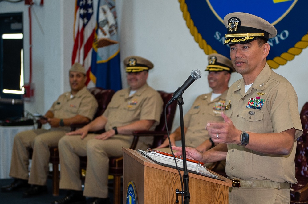 NRC Sacramento Change of Command Ceremony