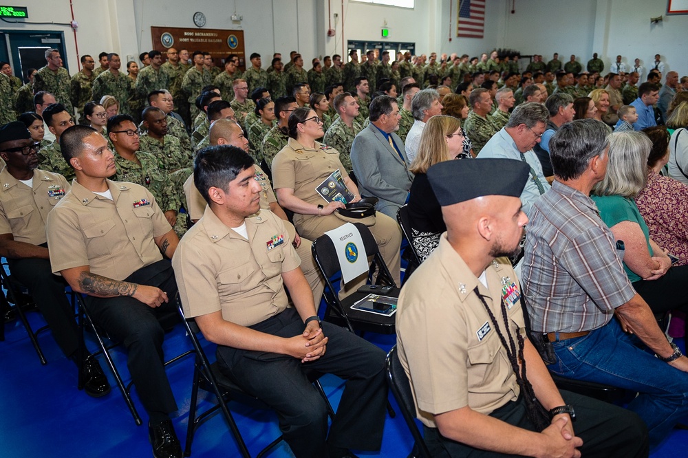 NRC Sacramento Change of Command Ceremony