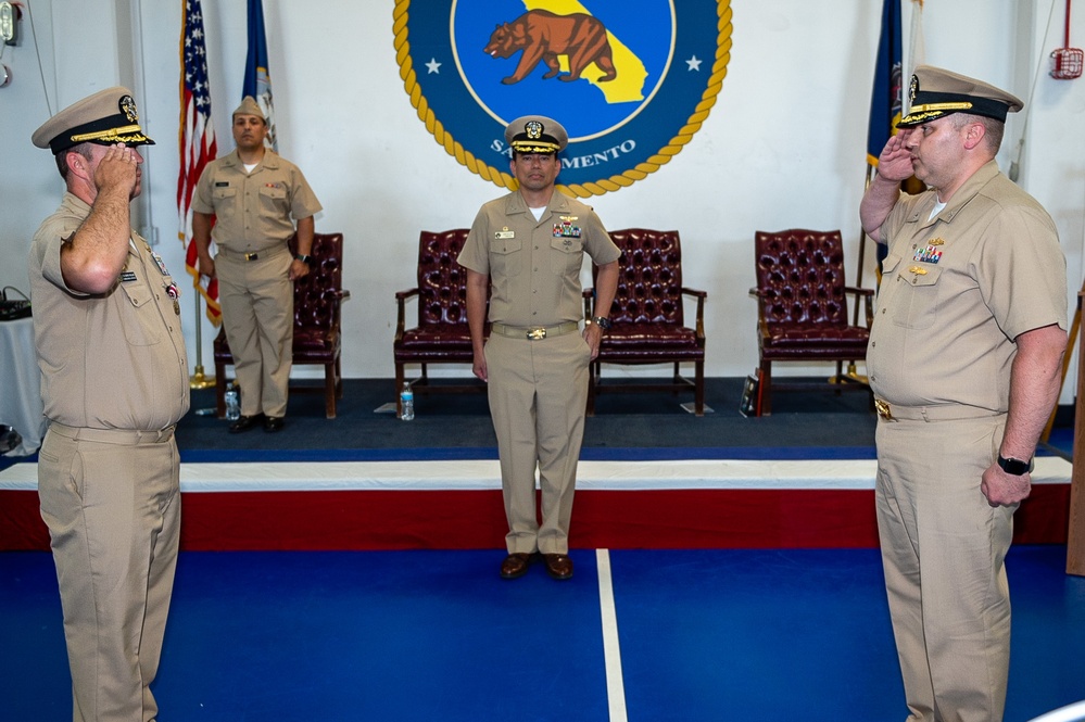 NRC Sacramento Change of Command Ceremony