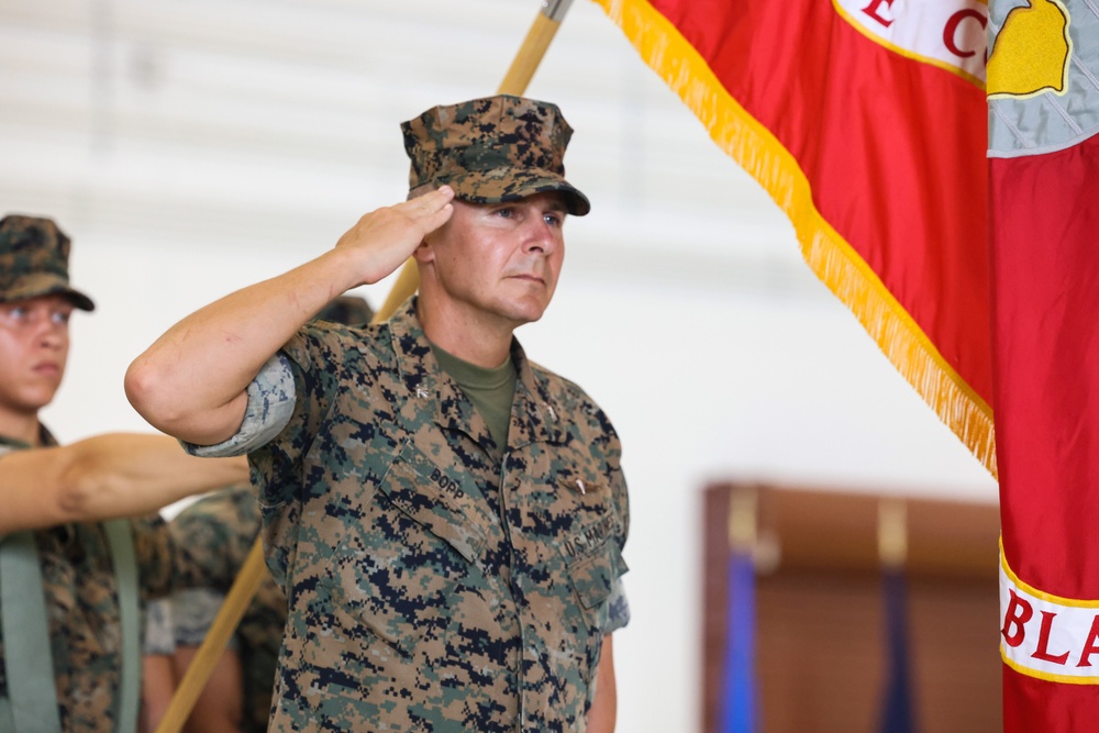 Marine Corps Base Camp Blaz Change Of Command