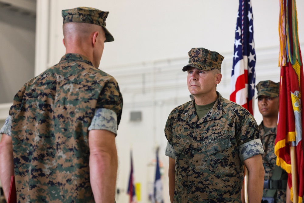 Marine Corps Base Camp Blaz Change Of Command