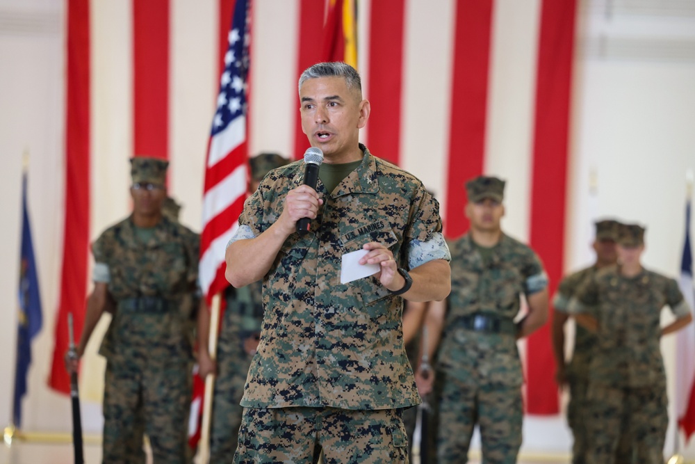 Marine Corps Base Camp Blaz Change Of Command