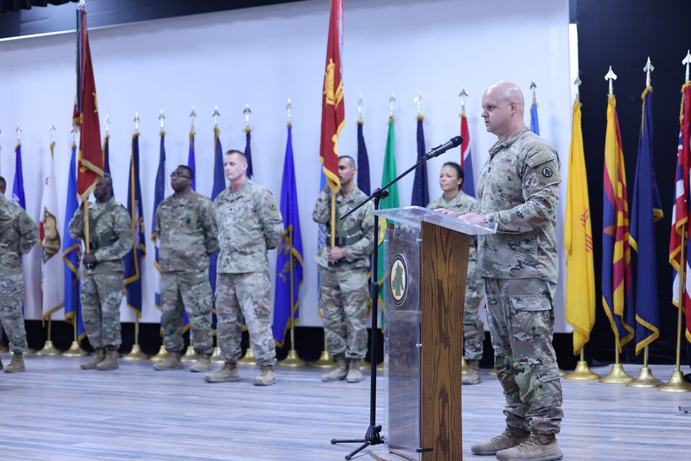 DVIDS - Images - 595th Transportation Brigade Change of Command, Camp ...