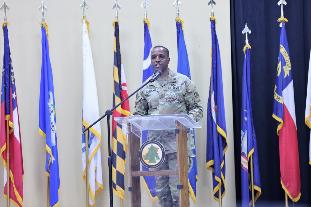 595th Transportation Brigade Change of Command, Camp Arifjan, July 2023