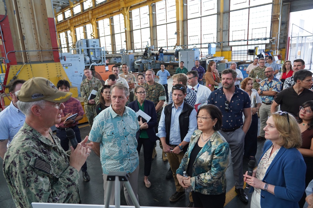 Deputy Secretary of Defense Kathleen Hicks visits Pearl Harbor Naval Shipyard