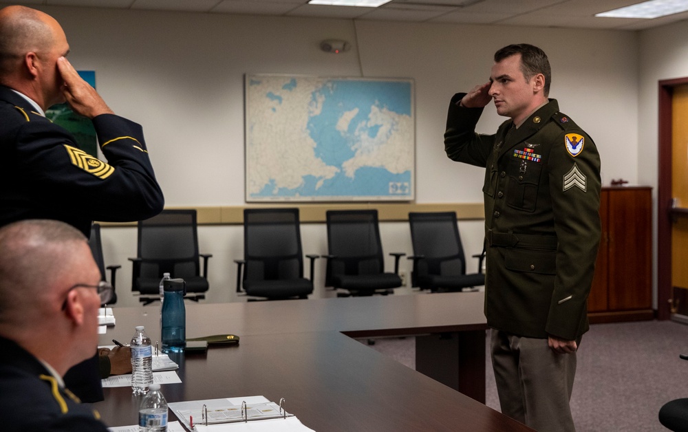 National Guard Best Warrior Competition NCO Board