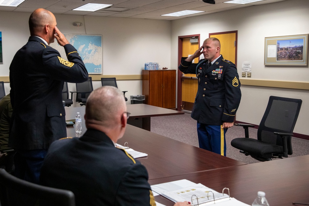 National Guard Best Warrior Competition NCO Board