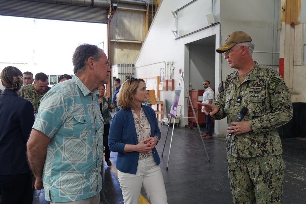 Deputy Secretary of Defense Kathleen Hicks visits Pearl Harbor Naval Shipyard