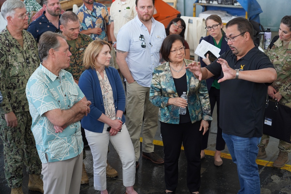 Deputy Secretary of Defense Kathleen Hicks visits Pearl Harbor Naval Shipyard