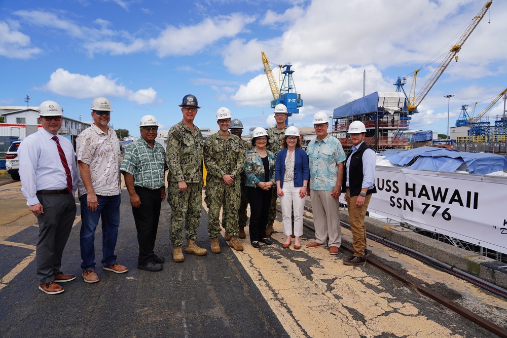 Deputy Secretary of Defense Kathleen Hicks visits Pearl Harbor Naval Shipyard