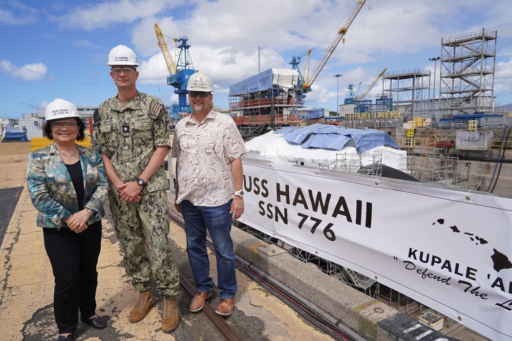 Deputy Secretary of Defense Kathleen Hicks visits Pearl Harbor Naval Shipyard