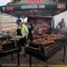 Barbeque pitmaster visits Diego Garcia