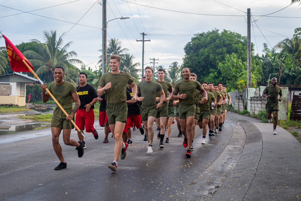 KM23: USMC Chuuk State Police Academy Moto Run