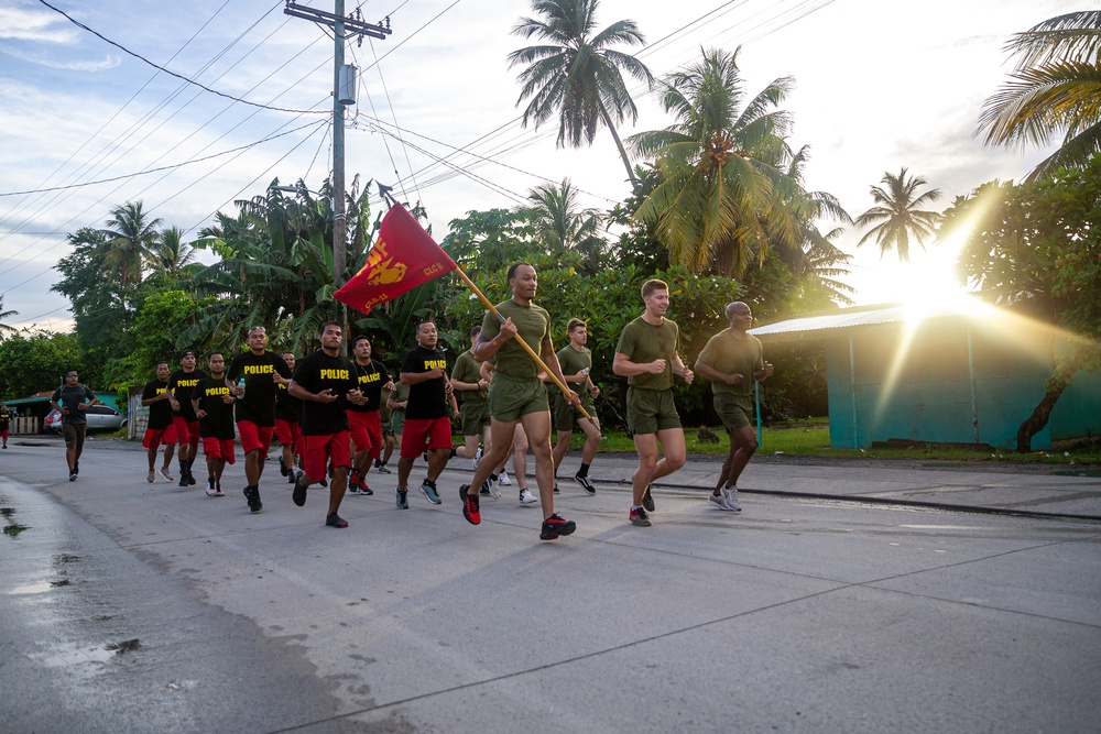 KM23: USMC Chuuk State Police Academy Moto Run