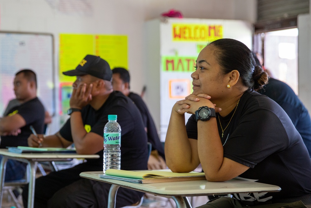 KM23: Chuuk State Police Academy Medical Training