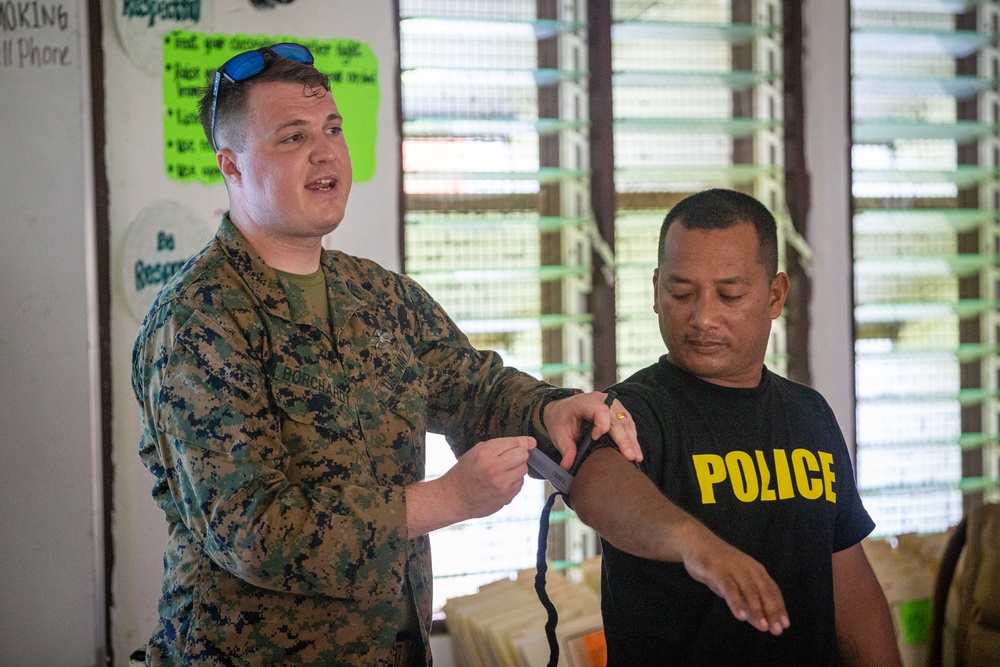 KM23: Chuuk State Police Academy Medical Training