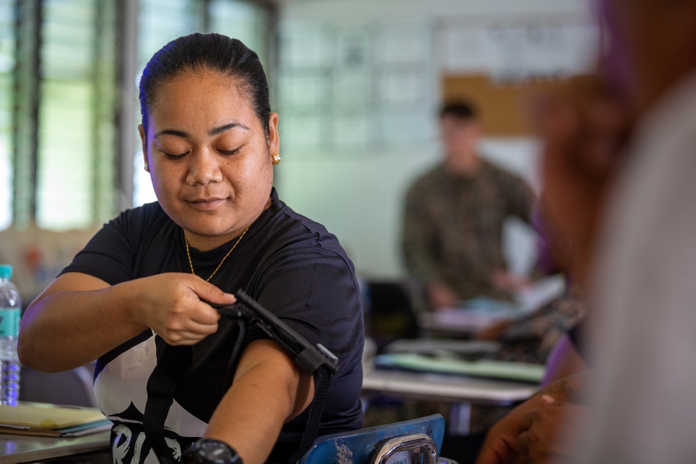 KM23: Chuuk State Police Academy Medical Training