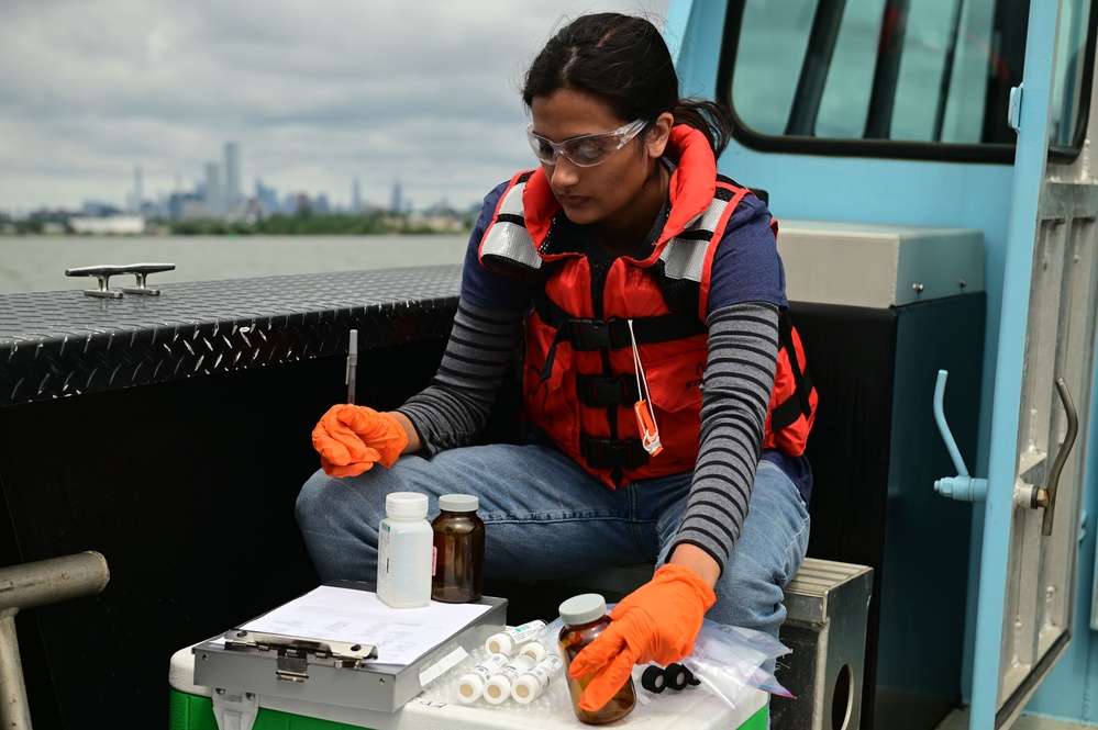 Water samples surrounding motor vessel Grande Costa D’Avorio at Port Newark