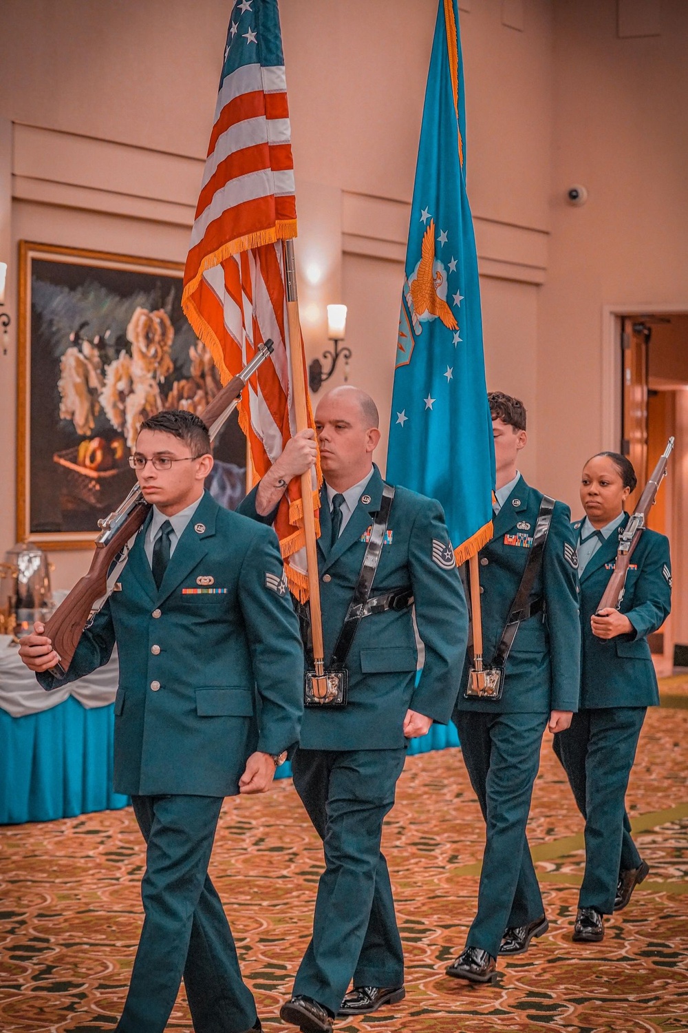 33rd Cyberspace Operations Squadron conducts change of command ceremony