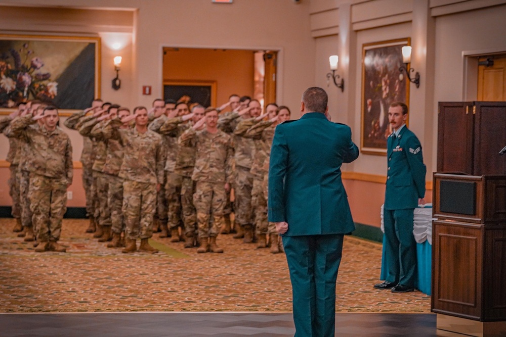 33rd Cyberspace Operations Squadron conducts change of command ceremony