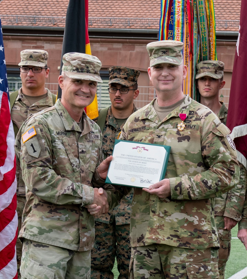 Landstuhl Regional Medical Center Change of Command