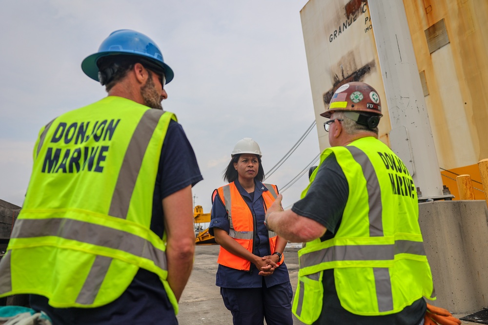 Unified Command continues response to fire aboard motor vessel Grande Costa D’Avorio at Port Newark