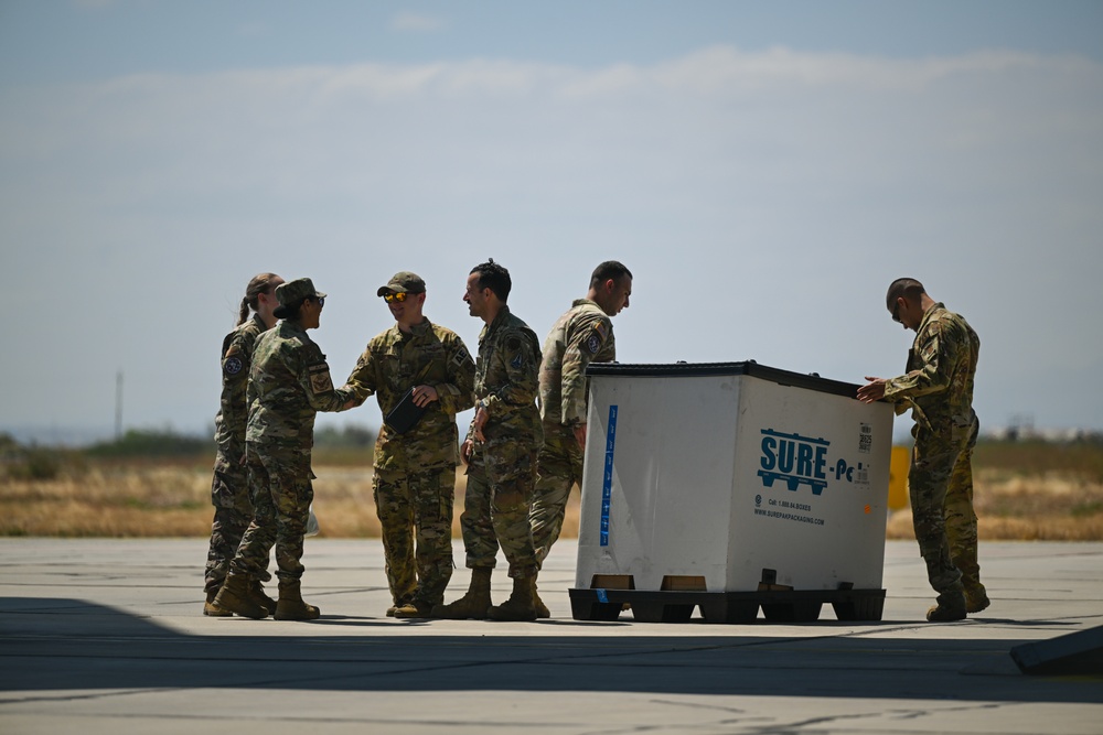 U.S. Air Force Delivers Medical Supplies During Resolute Sentinel 23