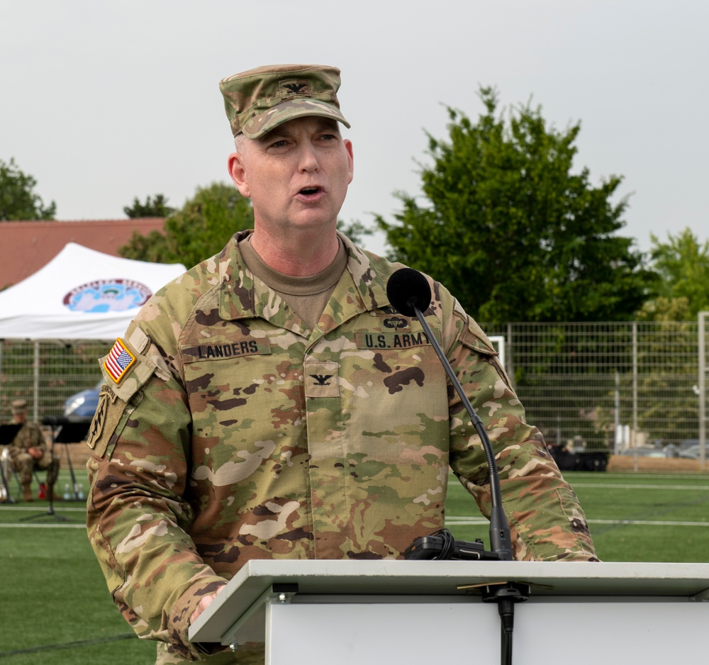 Landstuhl Regional Medical Center Change of Command