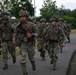 Sky Soldiers Ruck March during Bayonet Week