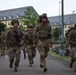 Sky Soldiers Ruck March during Bayonet Week