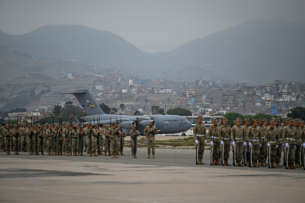 Fuerza Aérea del Perú Parade Rehearsal