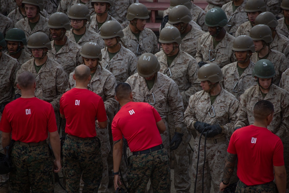 MCRD San Diego Delta Company Rappel Tower