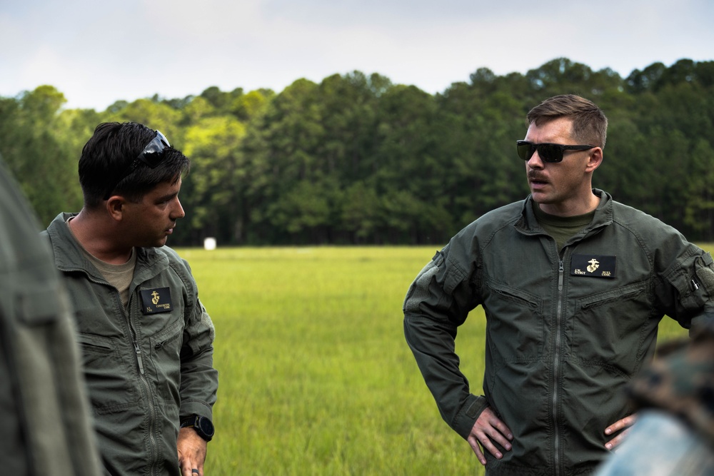 EOD Conducts Breaching Charge Training at MCAS Beaufort