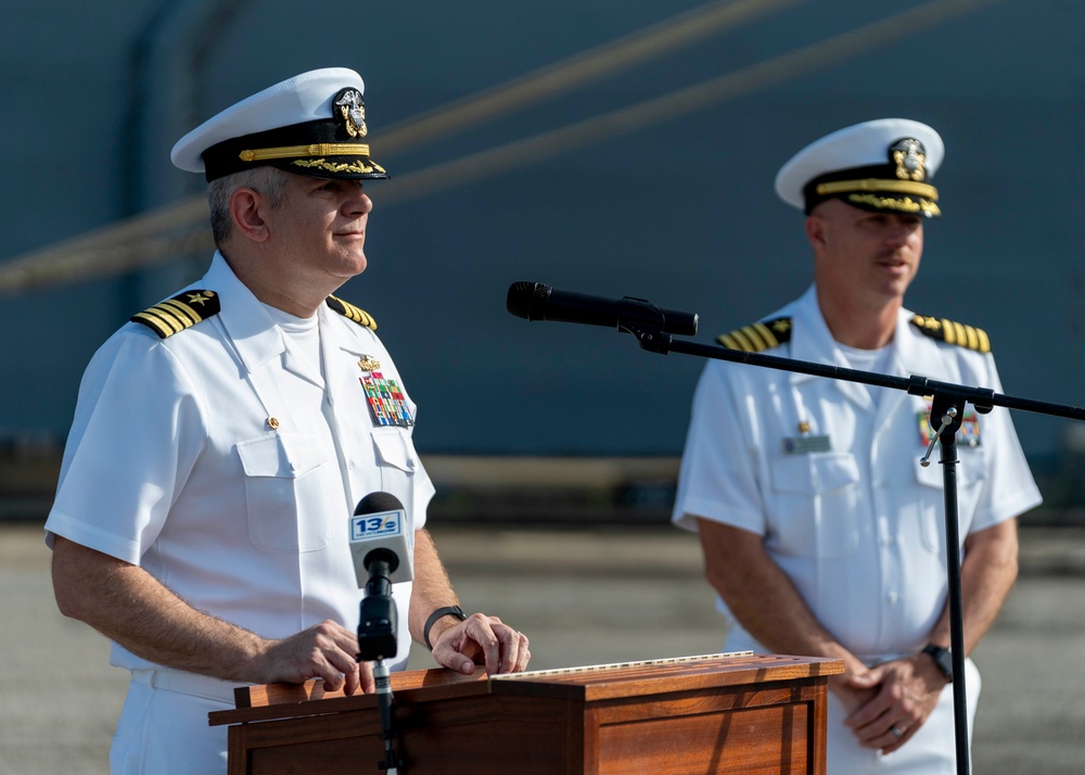 USS Bataan Departs Naval Station Norfolk for Deployment