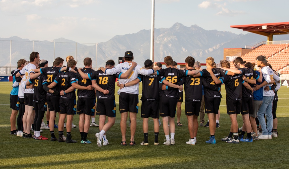 Military Night at Salt Lake Shred vs. Portland Nitro Ultimate Disc Game