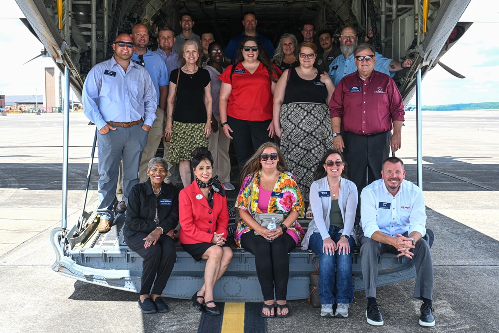 Jacksonville Chamber of Commerce members tour LRAFB