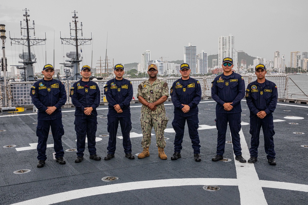 Tour of USNS Burlington