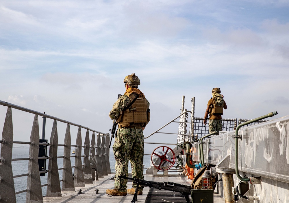 USNS Burlington Arrives in Cartagena, Colombia