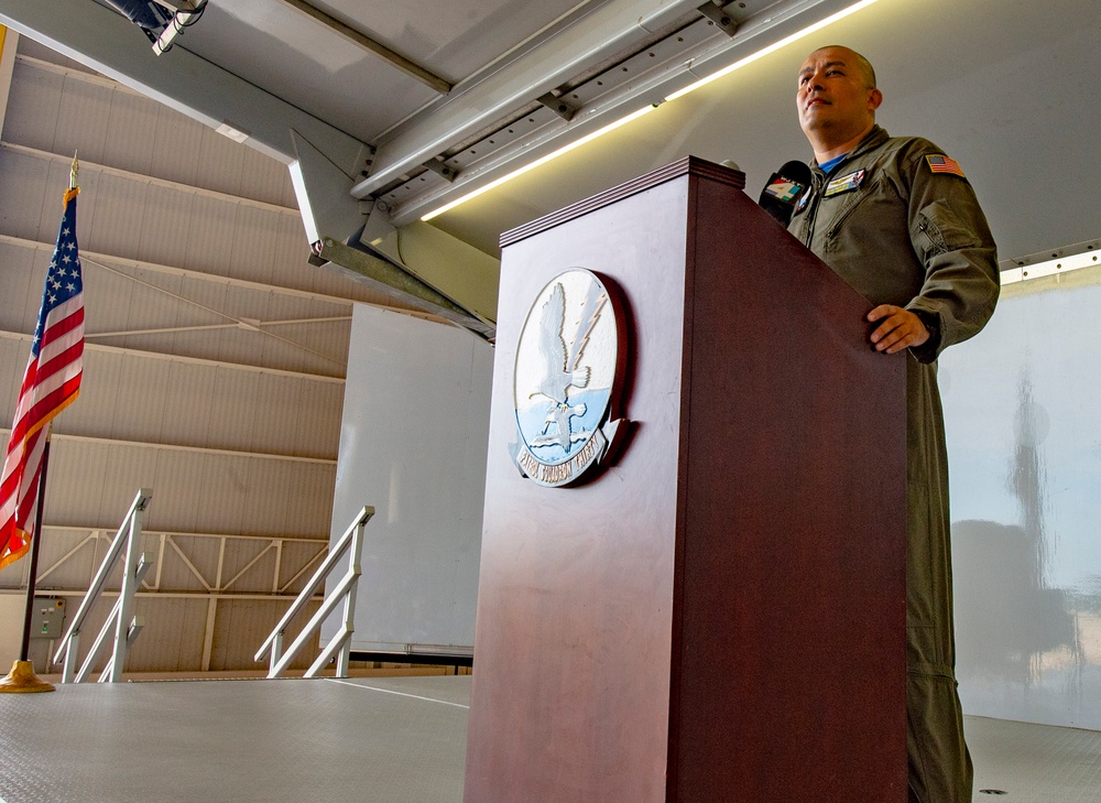 Patrol and Reconnaissance Squadron (VP) 30 P-3C Orion Sundown Ceremony