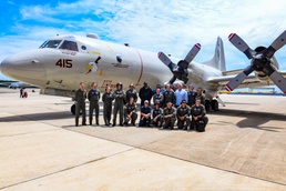 Patrol and Reconnaissance Squadron (VP) 30 P-3C Orion Sundown Ceremony