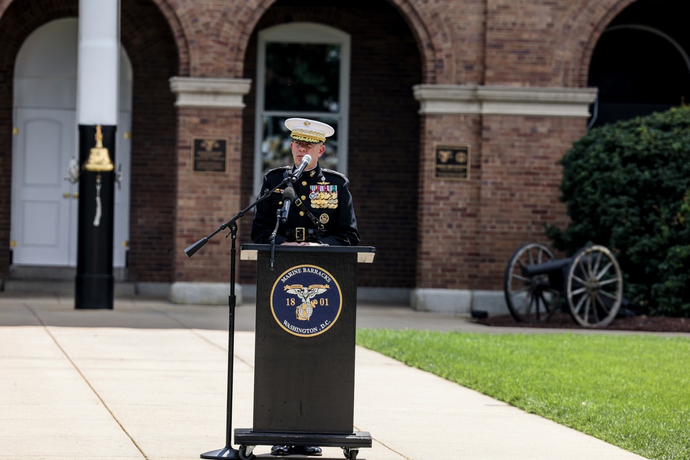 Commandant of the Marine Corps Relinquishment of Office