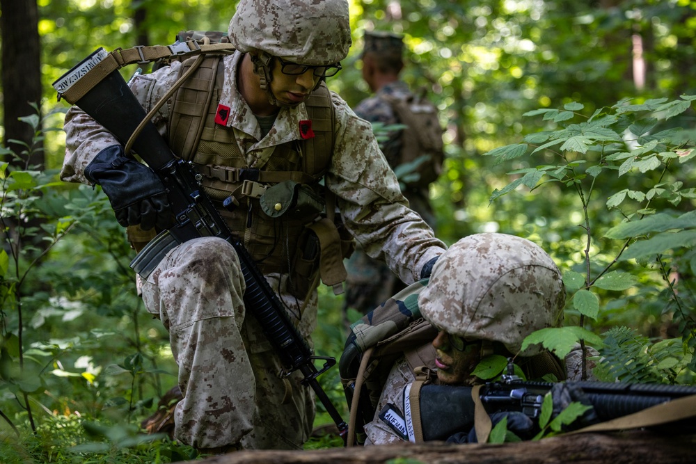 U.S. Marine Corps Candidates with OCS Conduct FEX 2