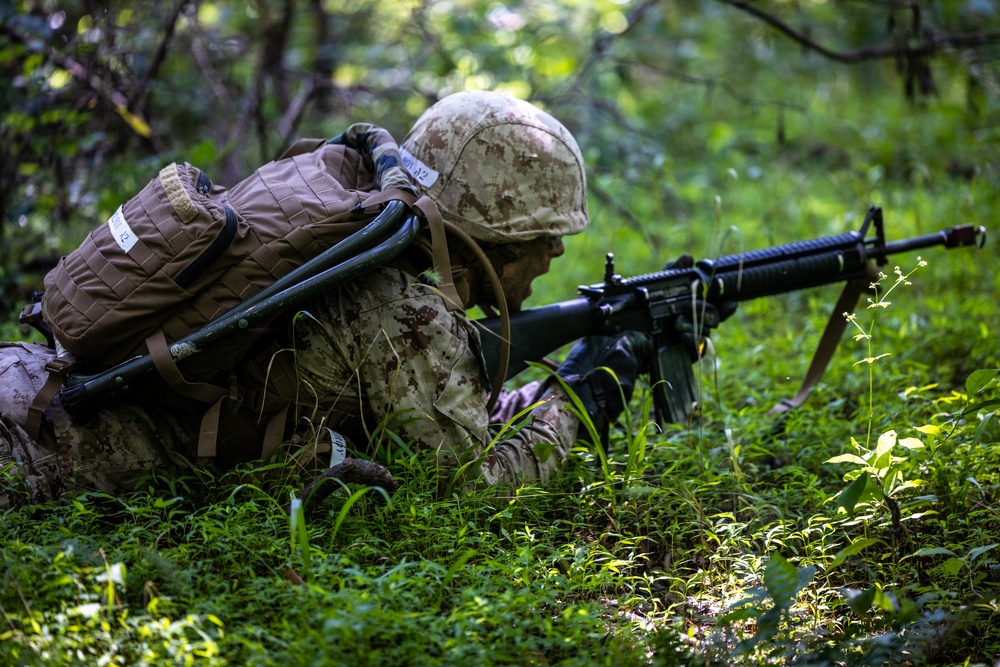 U.S. Marine Corps Candidates with OCS Conduct FEX 2