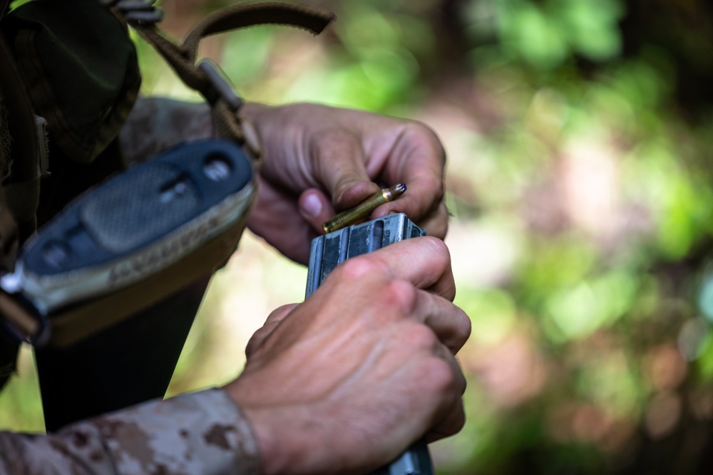 U.S. Marine Corps Candidates with OCS Conduct FEX 2