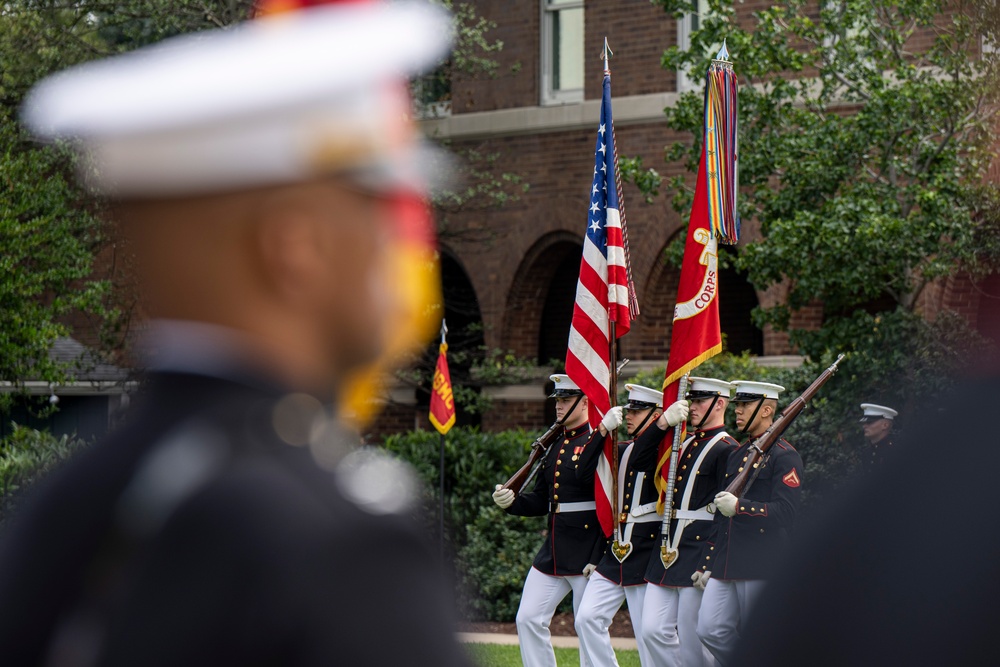 SD Attends CMC Relinquishment of Command Ceremony