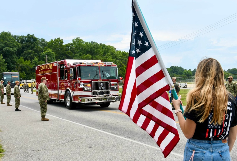 The Last Alarm: Naval Air Station Patuxent River Firefighter Laid to Rest