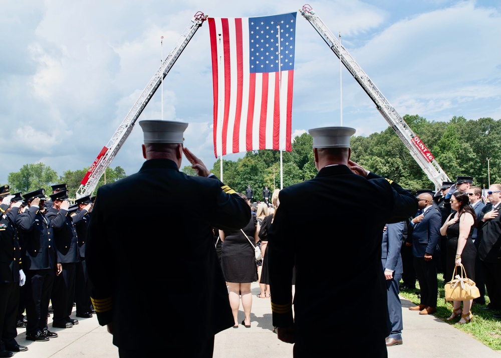 The Last Alarm: Naval Air Station Patuxent River Firefighter Laid to Rest